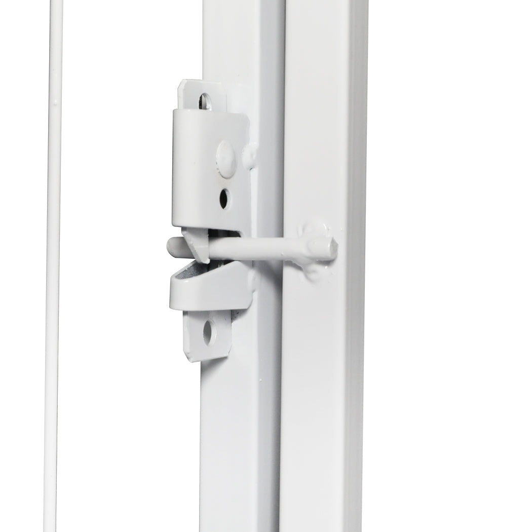 PaWz 8 Panel 40'' Pet Dog Playpen Puppy White 2.5kg Venison-1973193828089335811