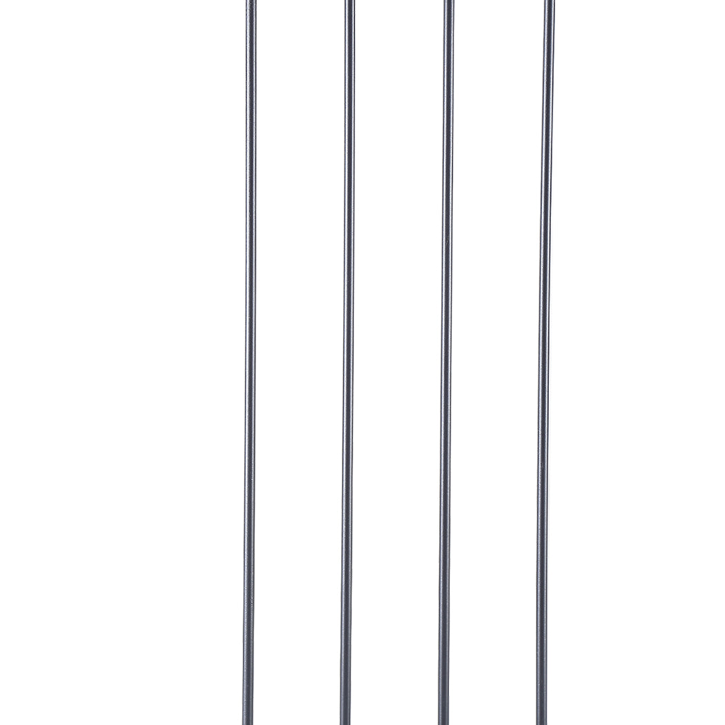 Levede Baby Safety Gate Adjustable Pet Black 30cm Extension-1954802908222590979