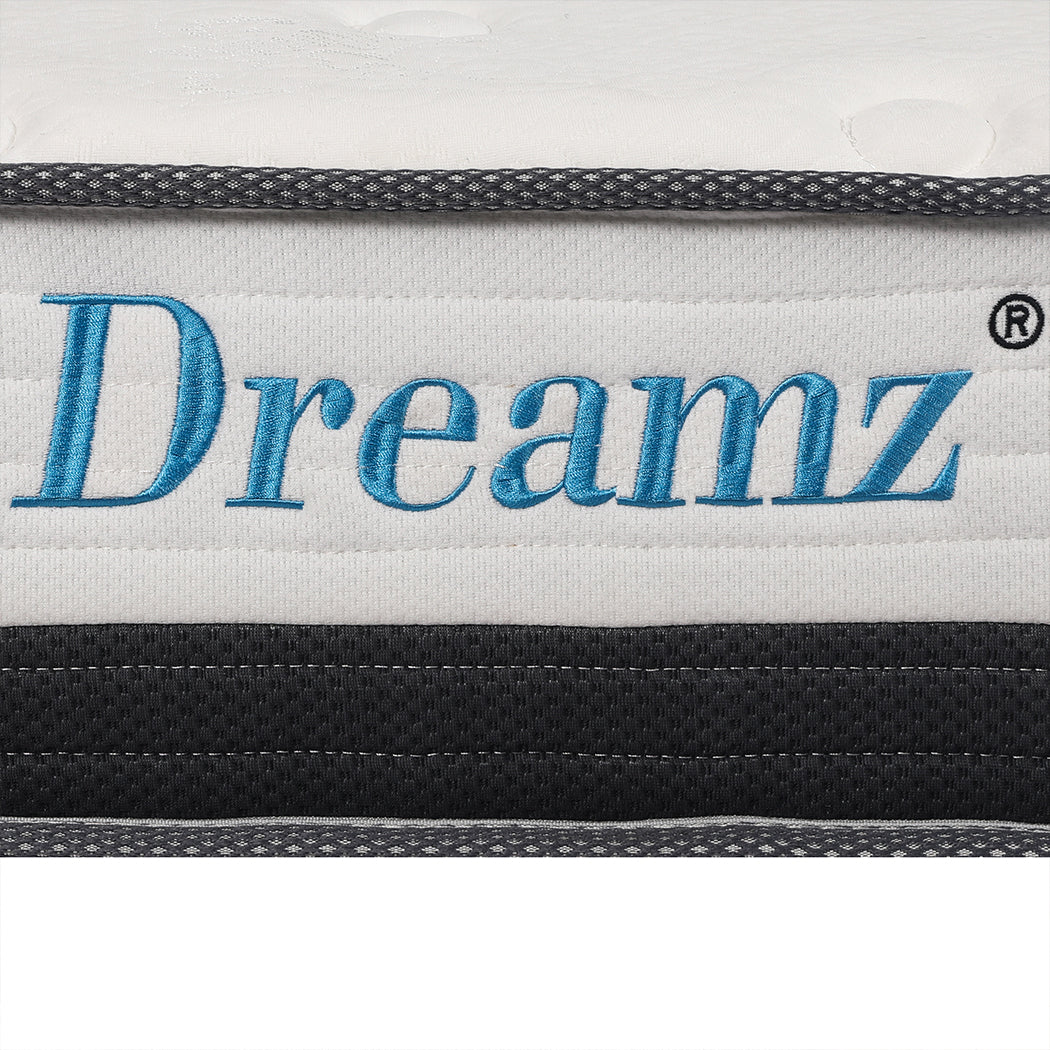 Dreamz Pocket Spring Mattress HD Foam Single-1954802853142990851