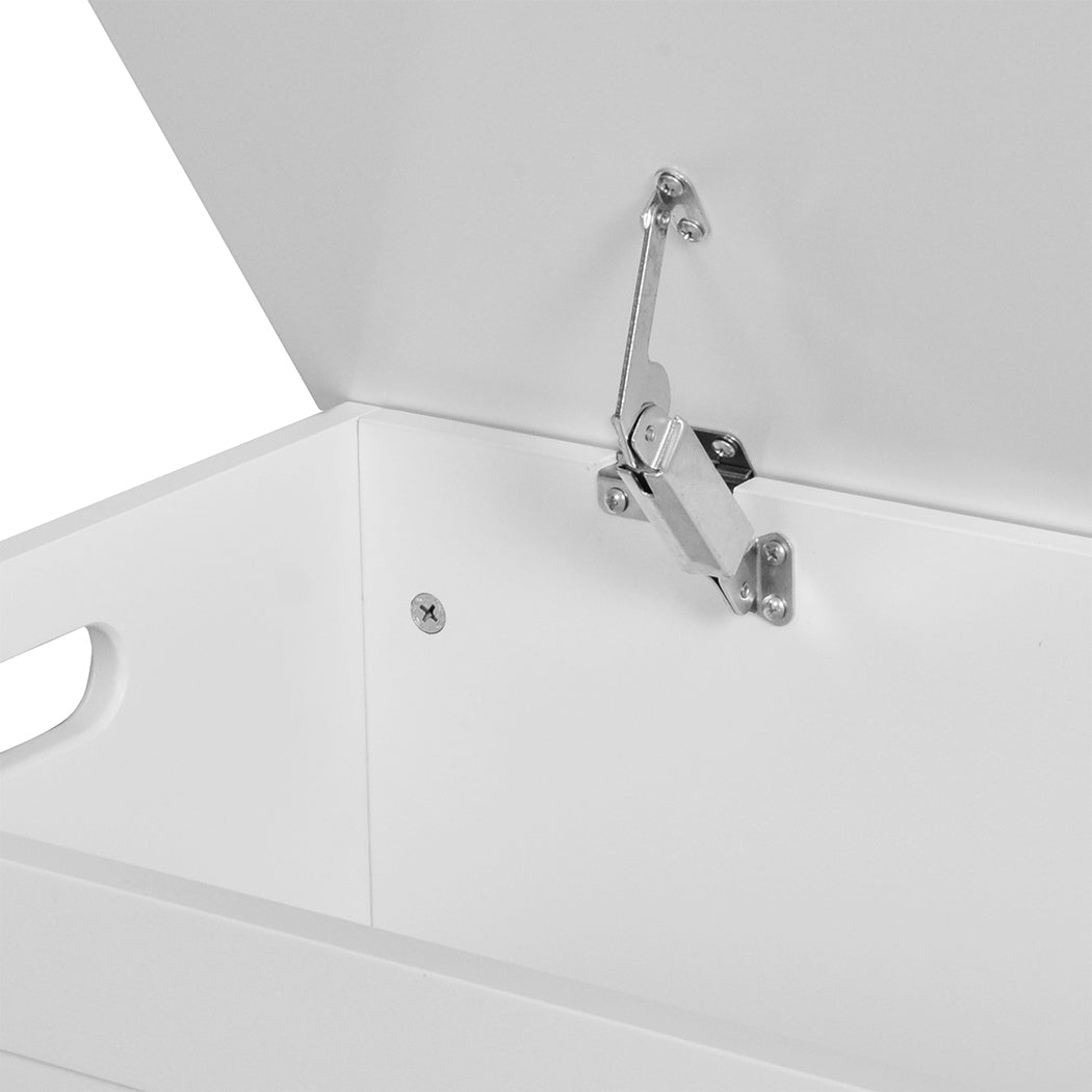 Levede Kids Toy Box Storage Chest Cabinet White-1954802614306738179