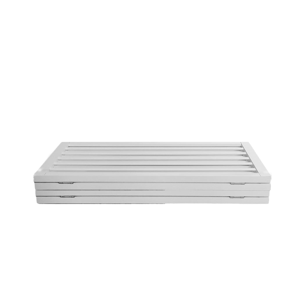 Wooden Pet Gate Dog Fence Retractable White 600x 3MM-1910112968746602499