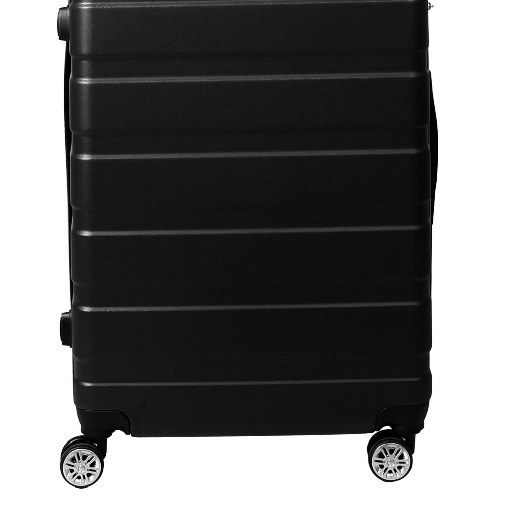 Slimbridge 24" Luggage Case Suitcase Black 24 inch-1954802813636841475
