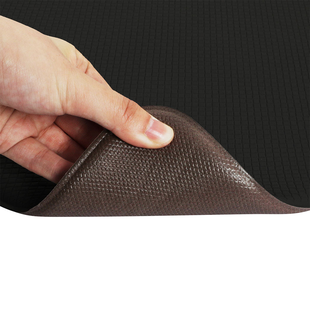 Marlow Kitchen Rug 2PCS Non Slip Anti Fatigue Mat Black-1954802461055258627