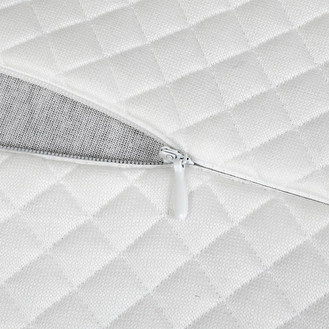 Dreamz Memory Pillow Supprt Shoulder FoamWhite Pillowcase-1954802476863590403