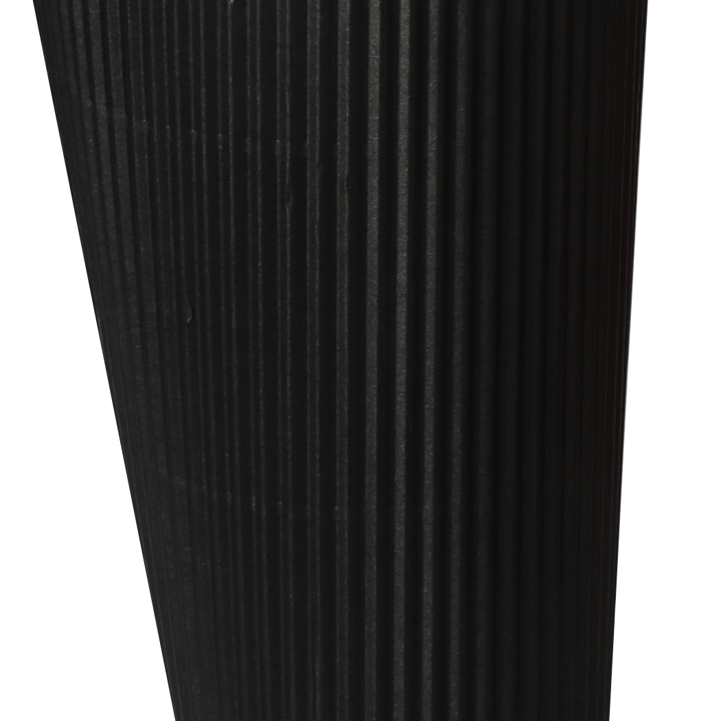 500 Pcs 16oz Disposable Takeaway Coffee Black-1954802896562425859