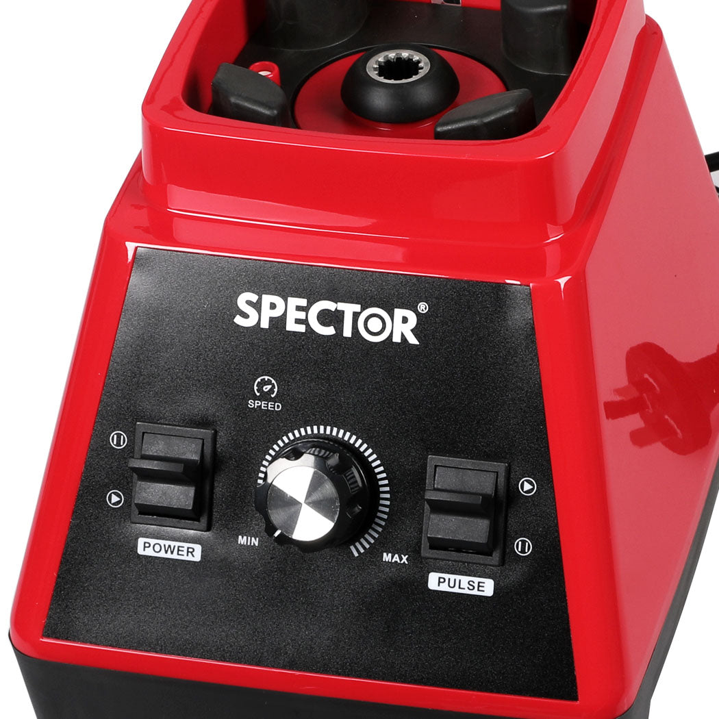 Spector 2L Commercial Blender Mixer Red-1910113176792469507