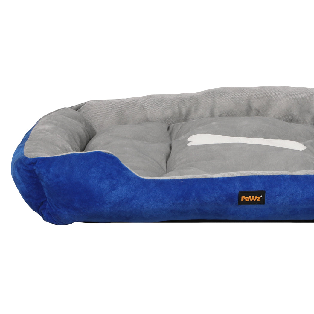 PaWz Pet Bed Dog Beds Bedding Mattress Mat Cushion Soft Pad Pads Mats XXL Navy