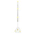 Cleanflo Spin Cleaning Mop 360° Rotatable Adjustable Multifunctional 5 Pads White