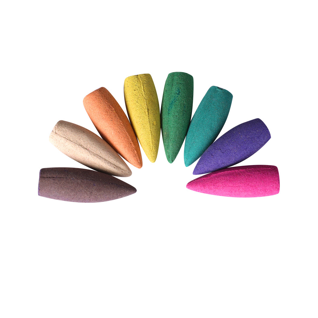 188x Incense Cones Colorful for Backflow-1910113078519926788