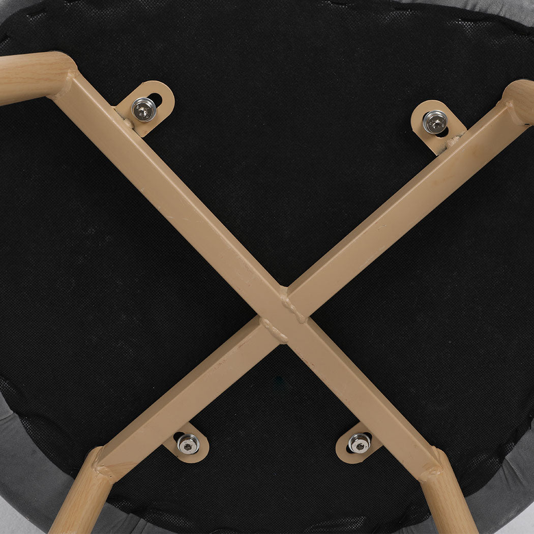 Levede 6x Dining Chairs Seat French Grey-1973193554717184004