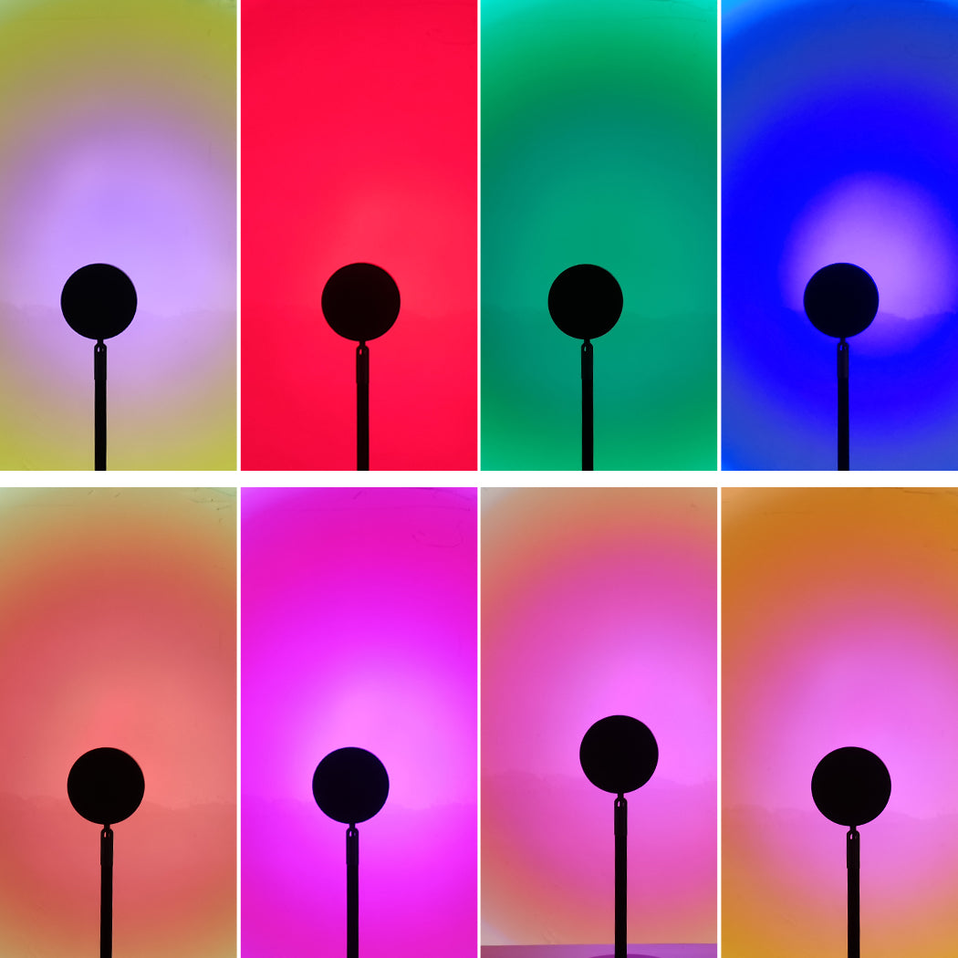 EMITTO Rainbow Sunset Projection Lamp MULTI-1919892862183542788