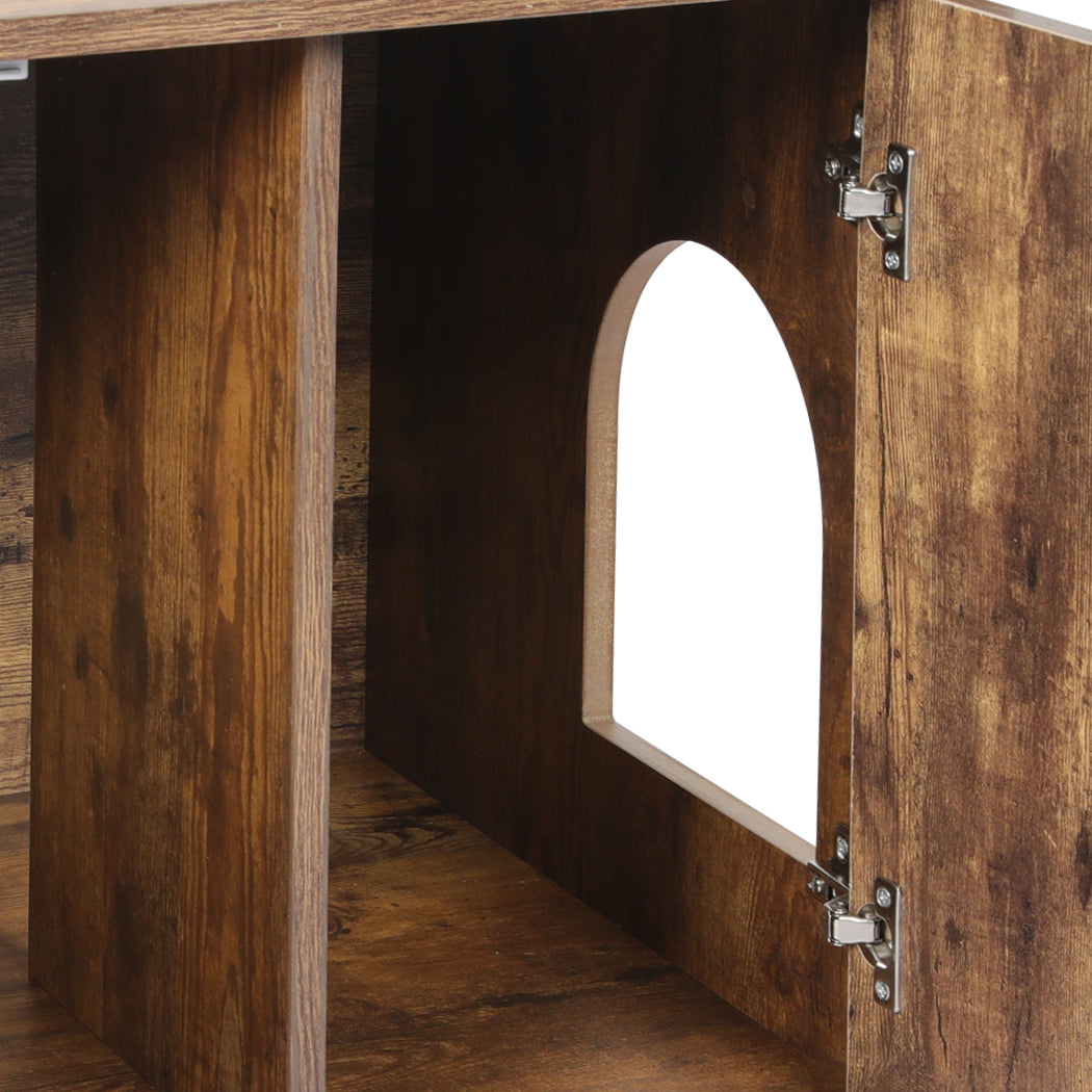 PaWz Enclosed Cat Litter Cabinet Box-1954802549278248964