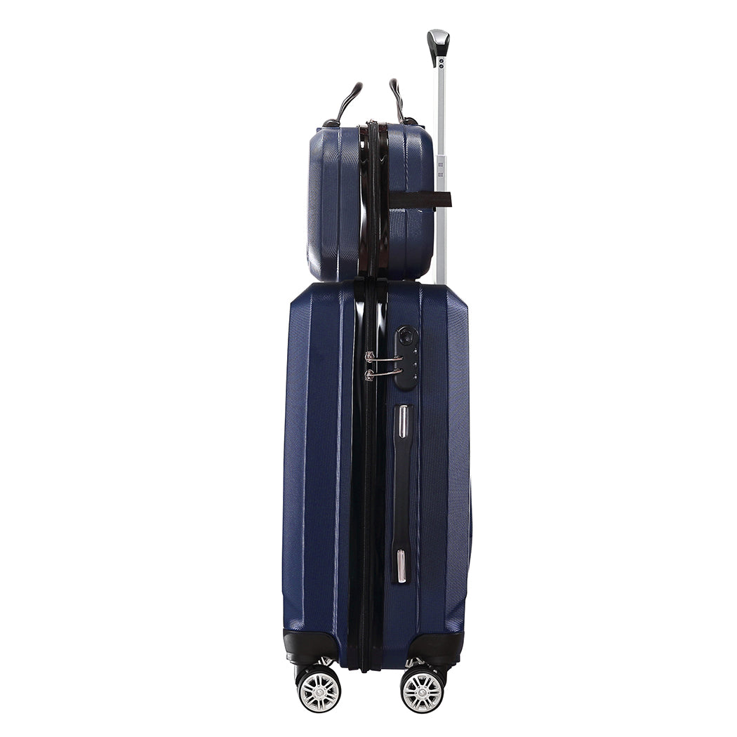 Slimbridge 2pcs 20"Travel Luggage Set Novy-1954802808620453892