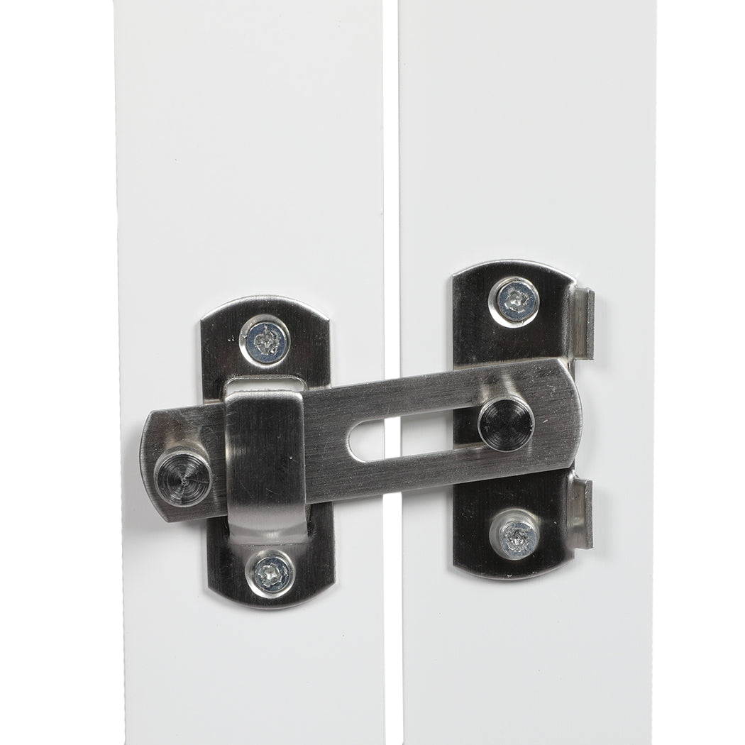 PaWz 6 Panels Pet Dog Playpen Puppy White-1954802560535760900