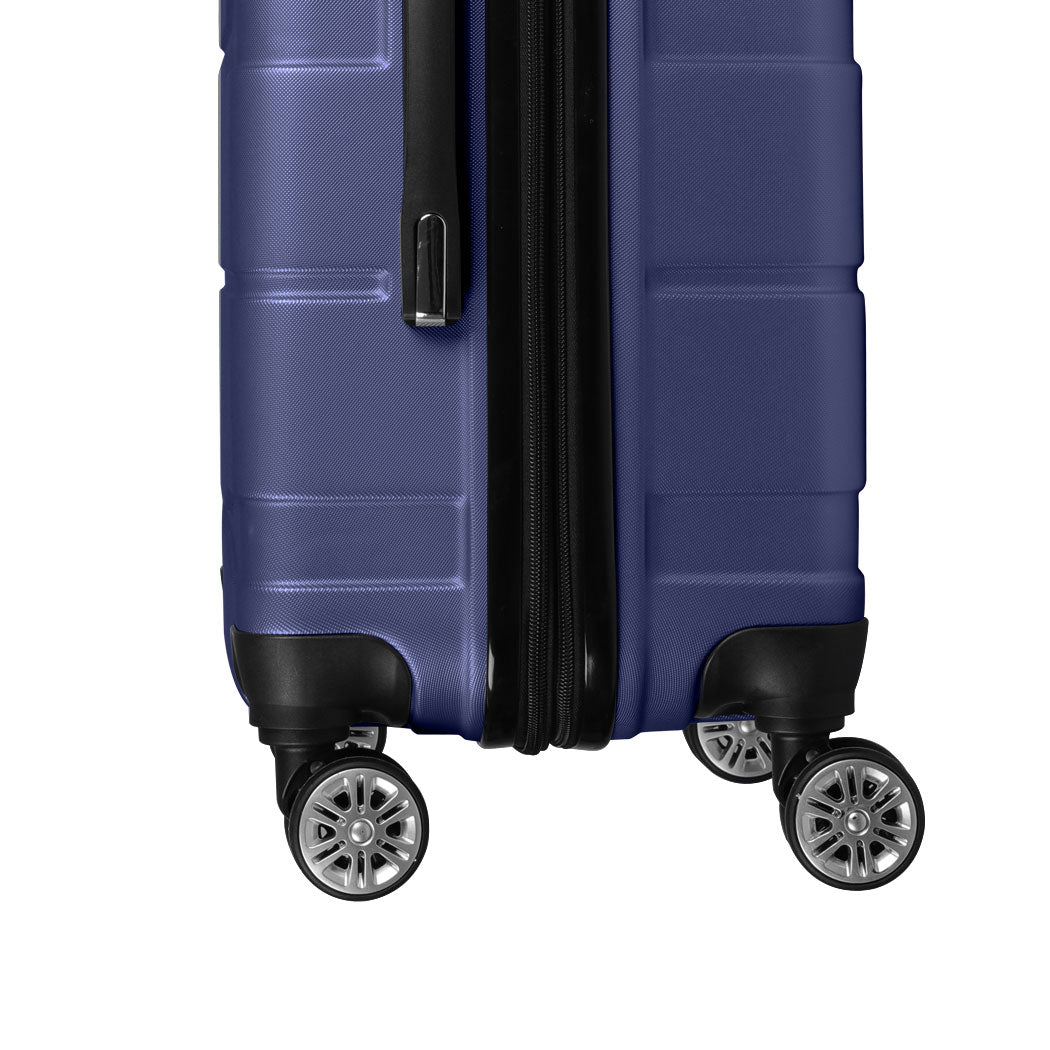 Slimbridge 24" Inch Expandable Luggage Navy 24 inch-1910112841399144452