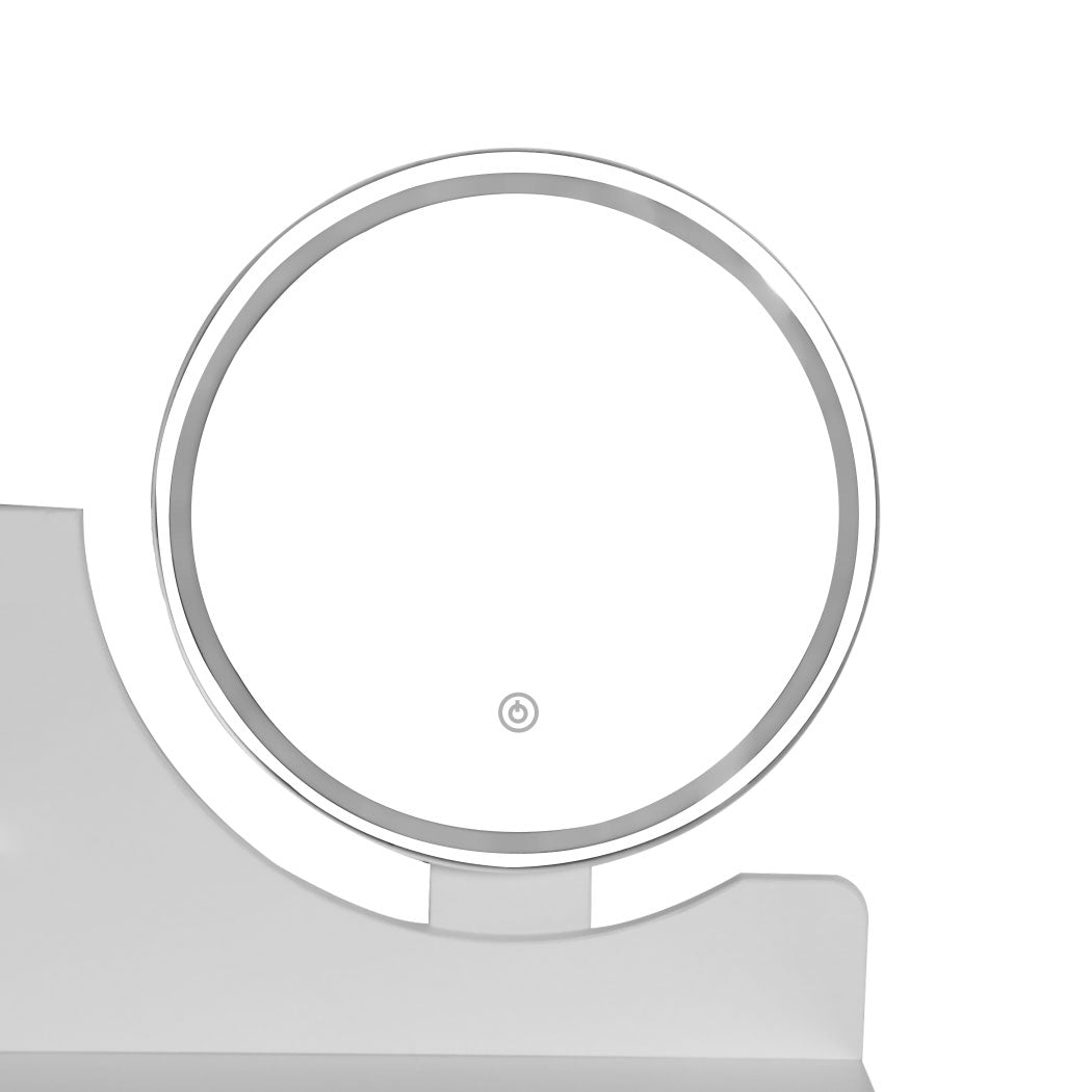 Levede Dressing Table Stool LED Mirror-1917016717154979844