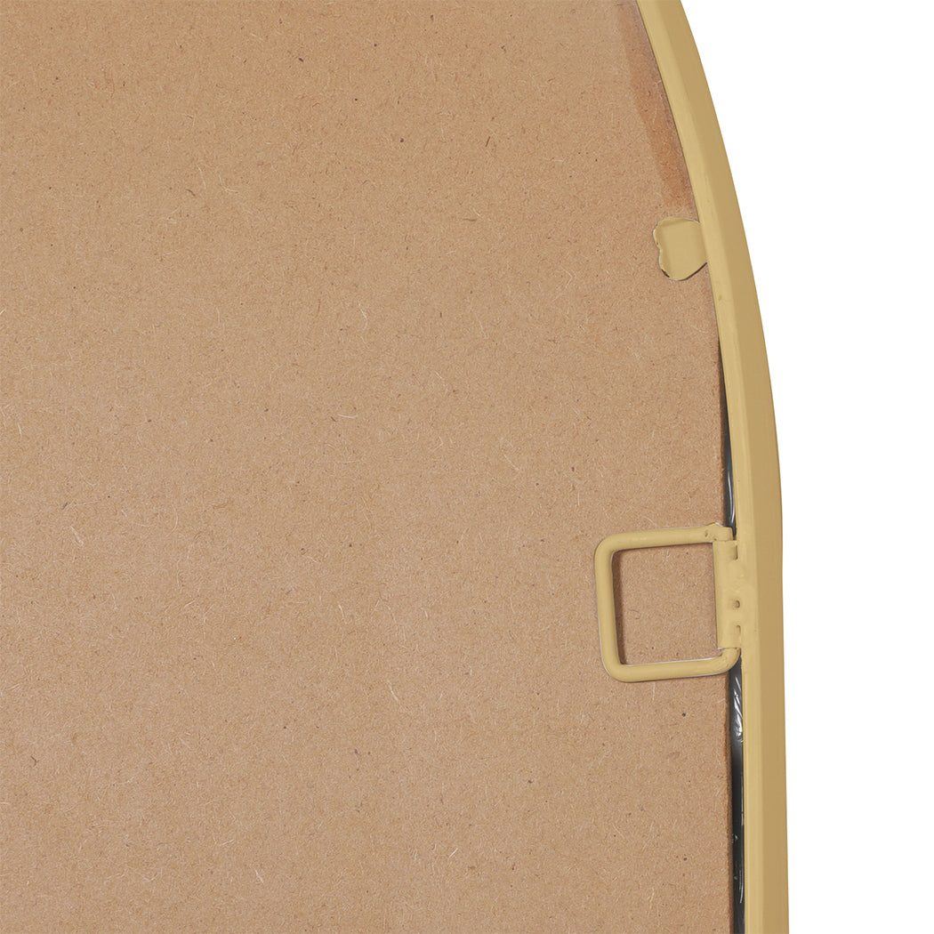 Yezi Floor Mirror Full Length Mirrors 1.8M Gold White-1910112986618531845
