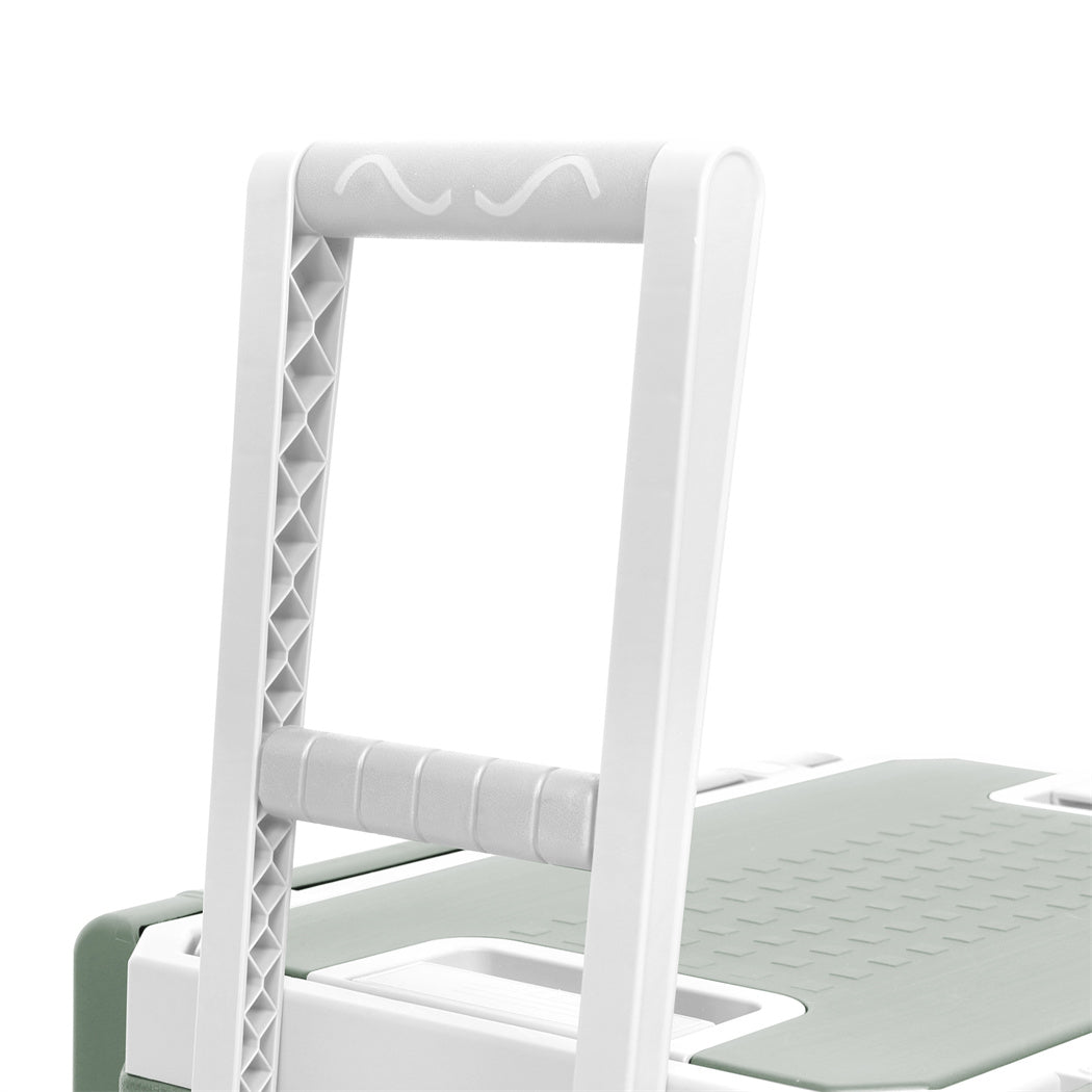 Mountview Cooler Ice Box With Table Chair 32L Portable Wheeled Camping Outdoor-1910112213910294532