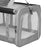 Pawz 3 in 1 Pet Soft Crate Dog Cat Carrier L Size Grey-1954802465652215812