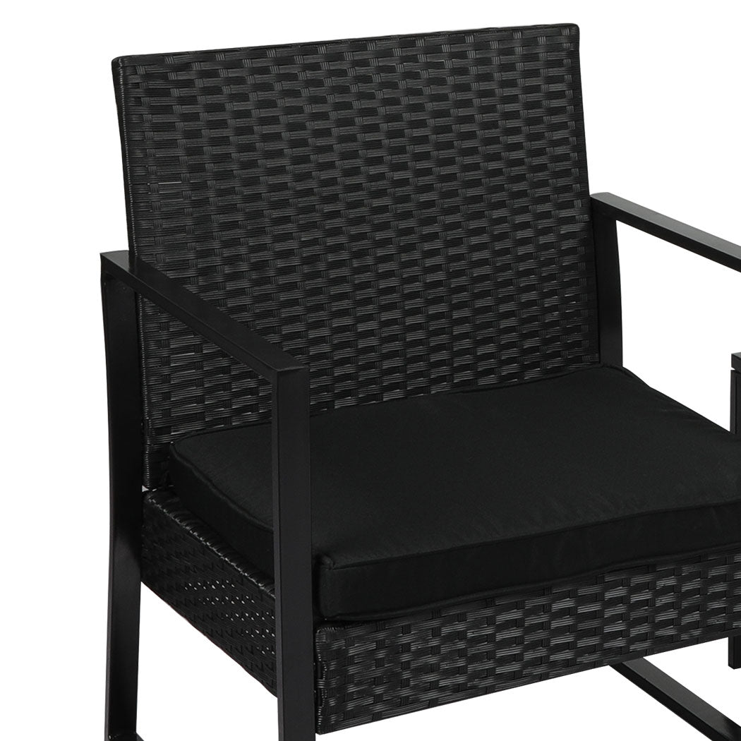 Levede 3 Pcs Outdoor Furniture Set Chair-1919892871520063492