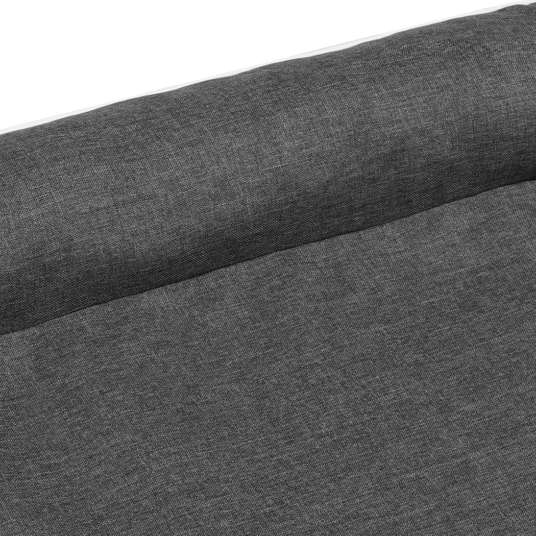 Pawz Orthopedic Dog Bed L Grey-1954802426099929092