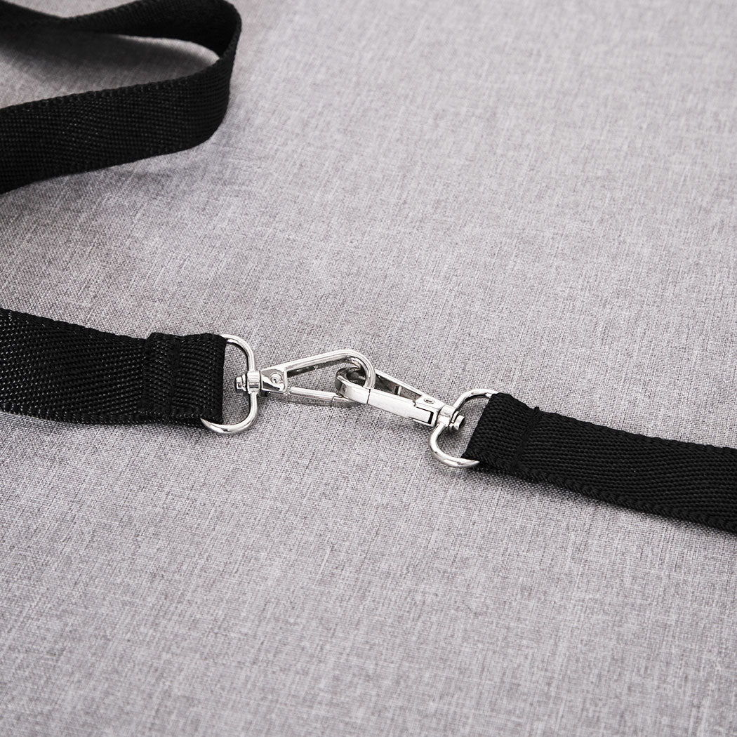 PaWz Pet Stroller Pram Dog Carrier Trailer Grey-1954802607285473284