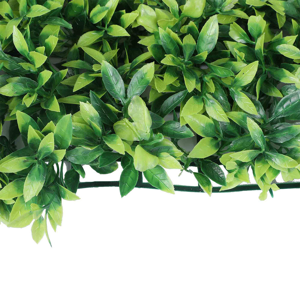 Marlow Artificial Hedge Grass Boxwood Green-1910112529011576836
