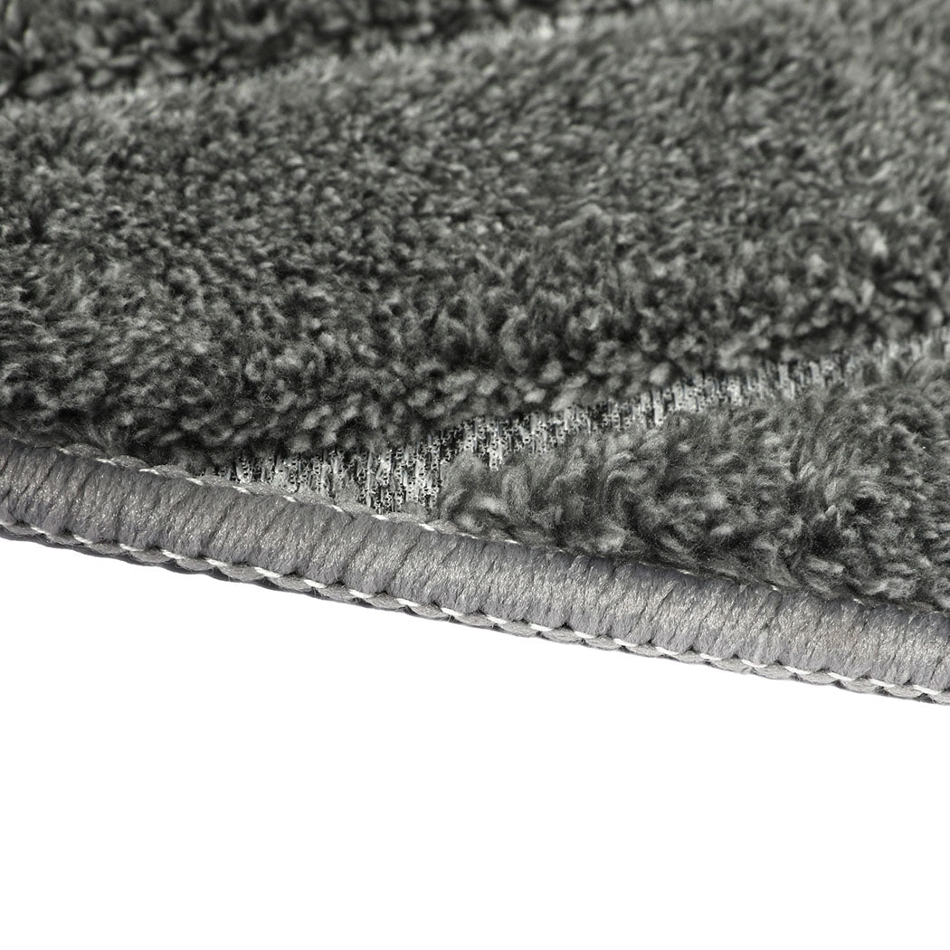 Marlow Floor Rug Soft Polyester Carpet Non Slip Plush Shaggy Rugs Geometric-1954802391723413508