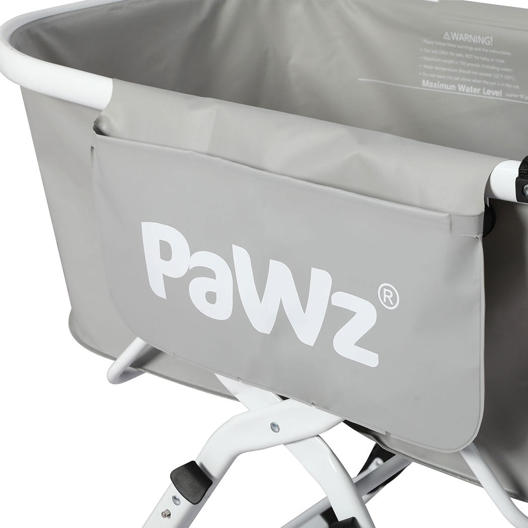 PaWz Pet Bathtub Adjustable Height Folding-1954802569662566404