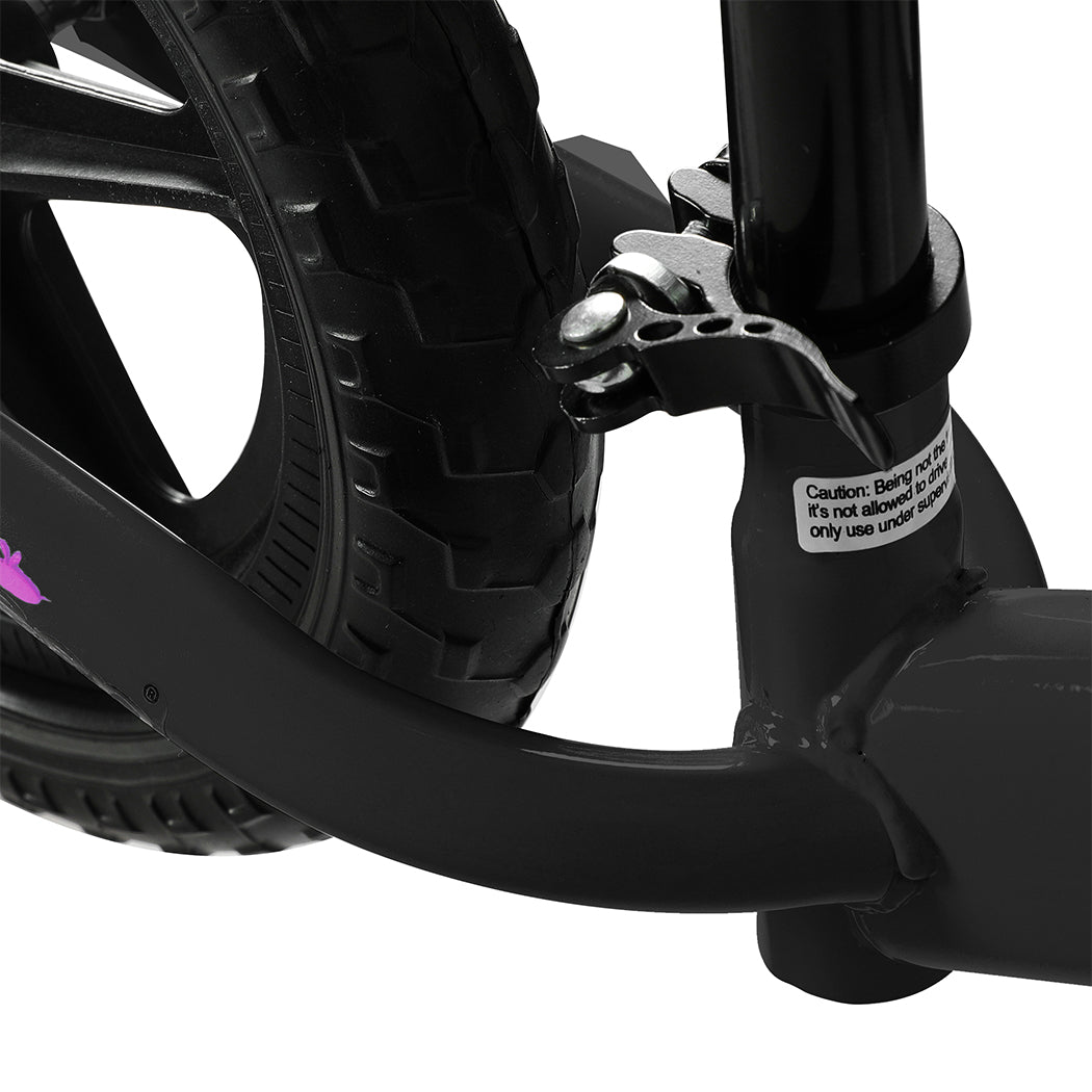 BoPeep Kids Balance Bike Ride On Toys Black-1954802781164539908