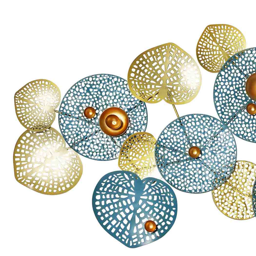 Levede Large Metal Wall Art Leaf Hanging-1910113316878028804