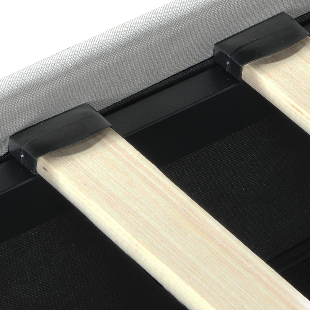 Levede Queen Bed Frame Tufted 4 Drawer-1954802933145145348