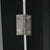 PaWz 3 Panels Wooden Pet Gate Dog Fence Black 139CM-1910112967609946116