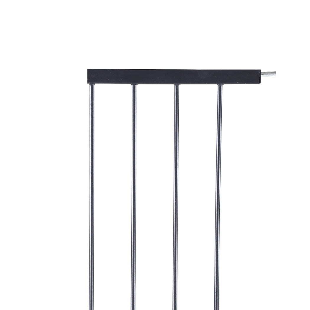 Levede Baby Safety Gate Adjustable Pet Black 30cm Extension-1910113187701854212