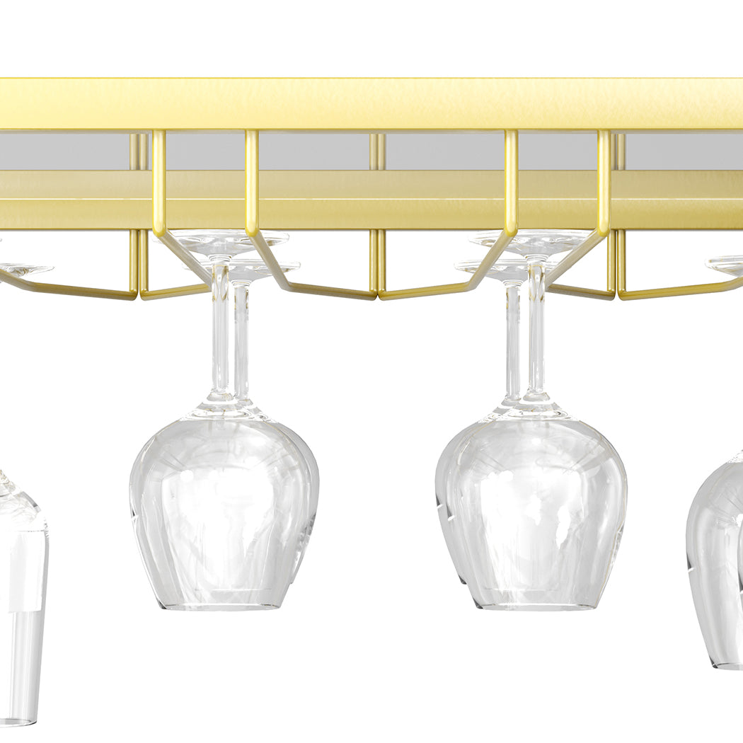 Levede Bar Cart Gold Drinks Serving Trolley 4 Tier-1963748907435560964