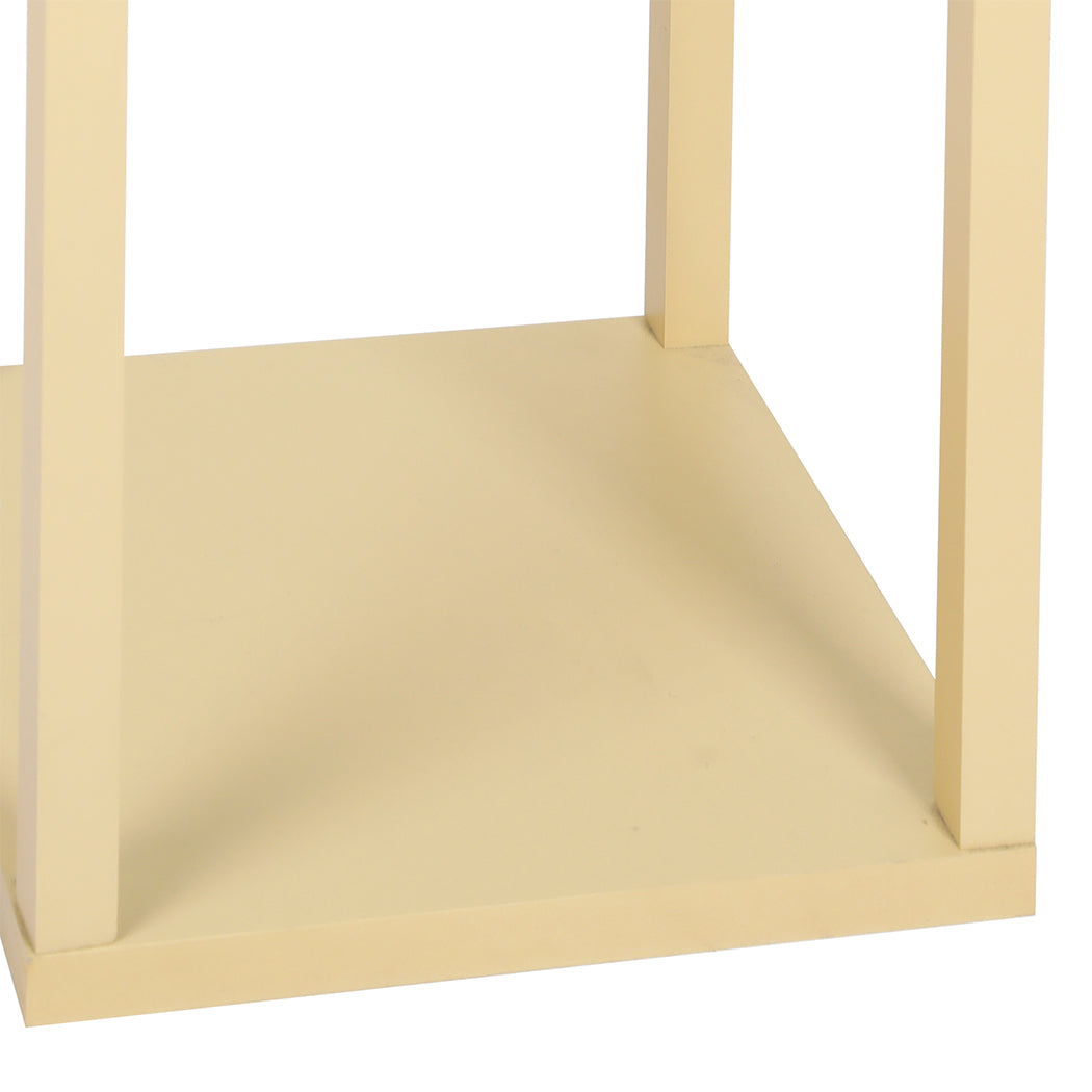 EMITTO Floor Lamp LED Storage Shelf Khaki-1954802834742579204