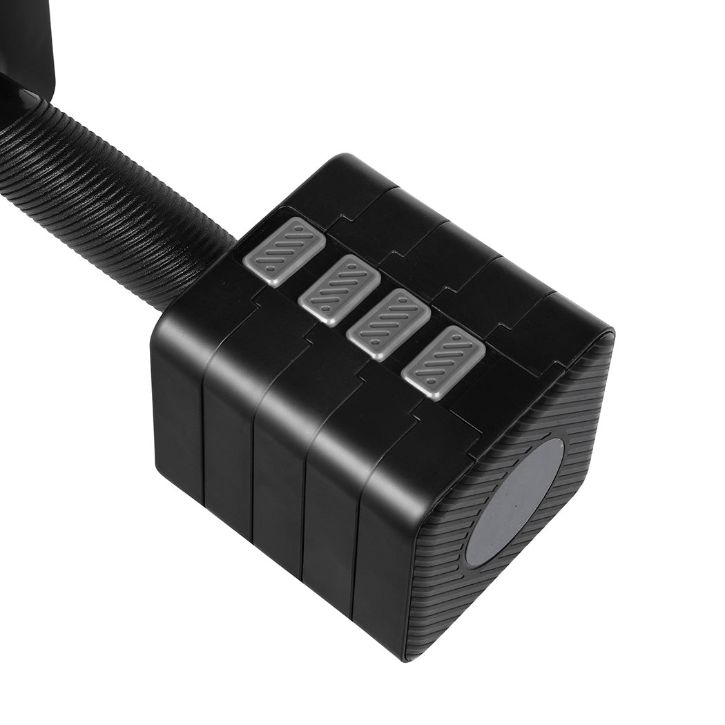 Centra A Pair 2.8KG-10KG Dumbbells Black-1954802366654058500