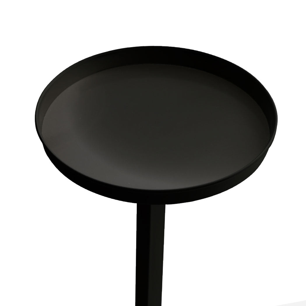 Levede Plant Stand Outdoor Indoor Flower Black Medium-1954802663359123460