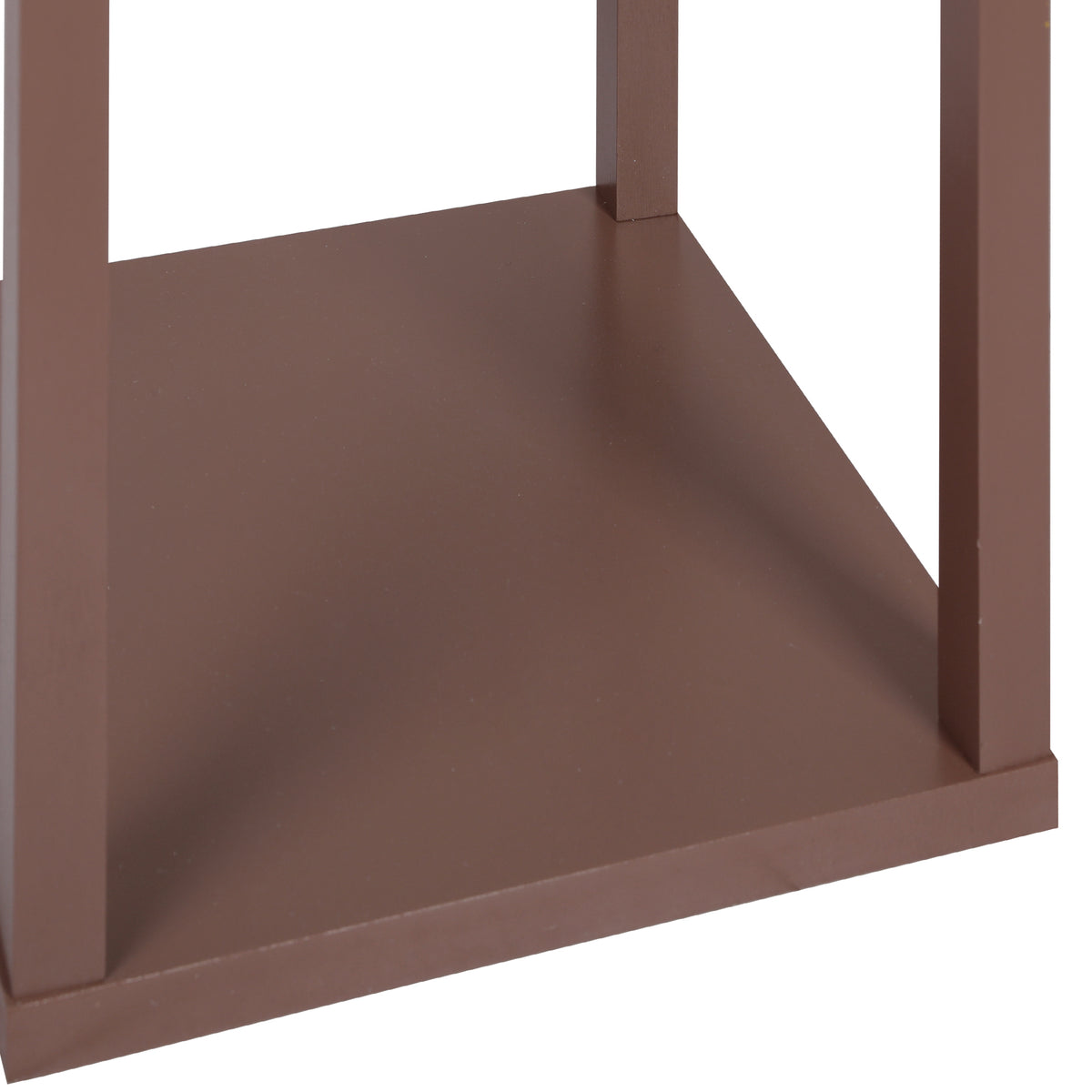 EMITTO LED Floor Lamp with Storage Shelf Brown-1954802834549641220