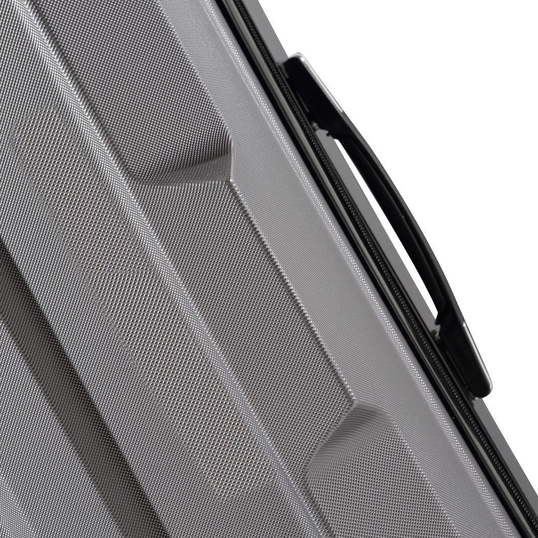 Slimbridge 28" Travel Luggage Check Dark Grey 28 inch-1954802803247550468