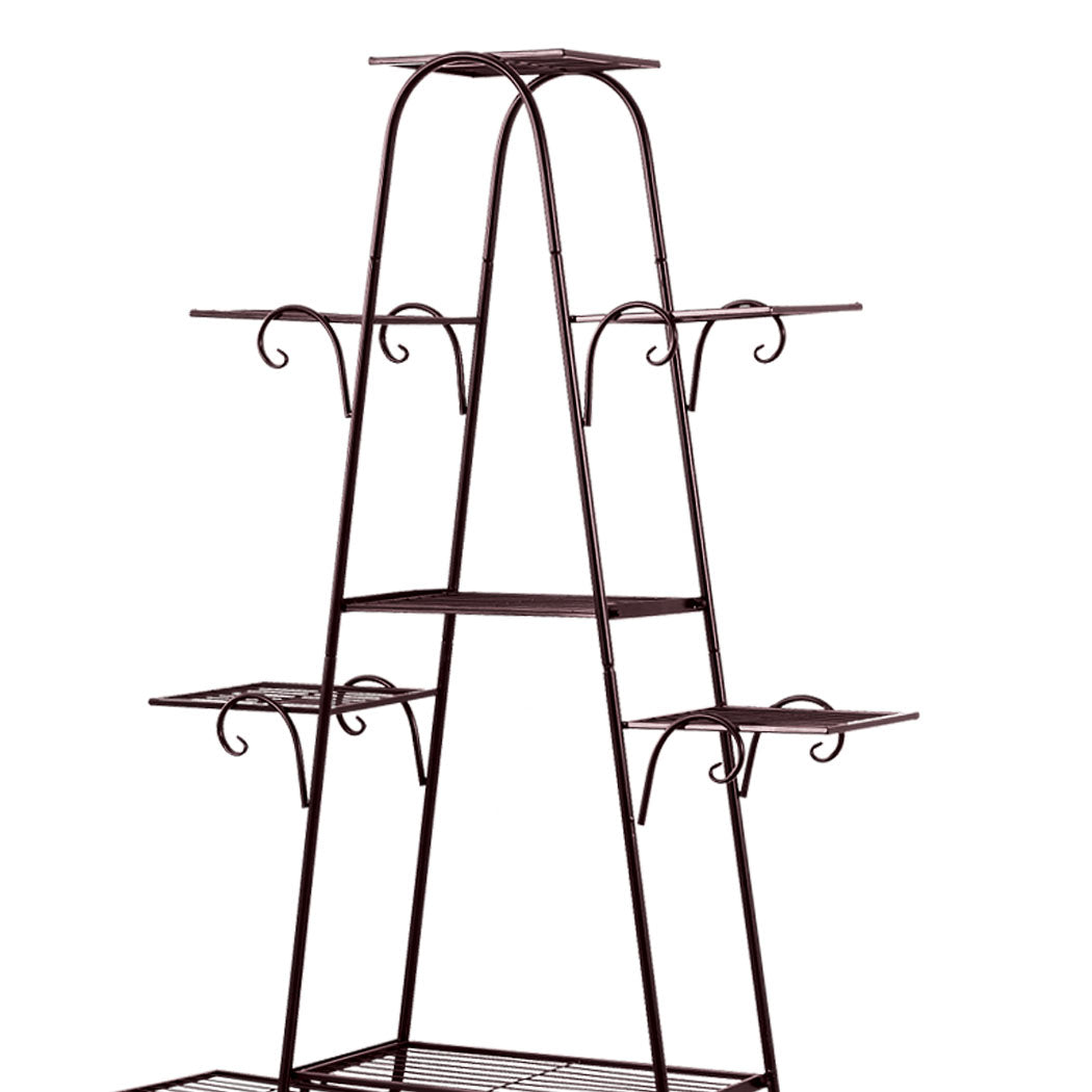 Levede Plant Stand Outdoor Indoor Metal Bronze-1910112812341006340