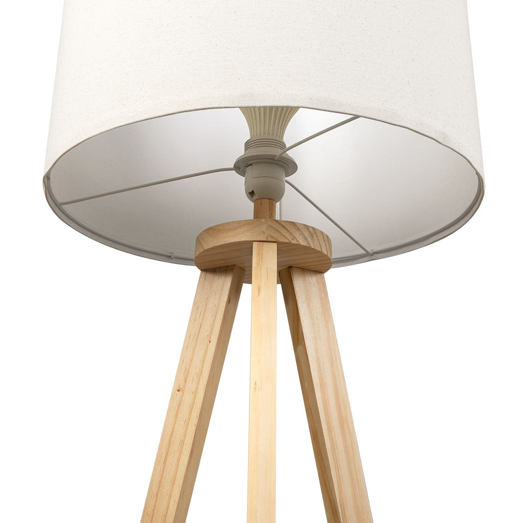 EMITTO Tripod Floor Lamp with Shelf-1910112866753712132