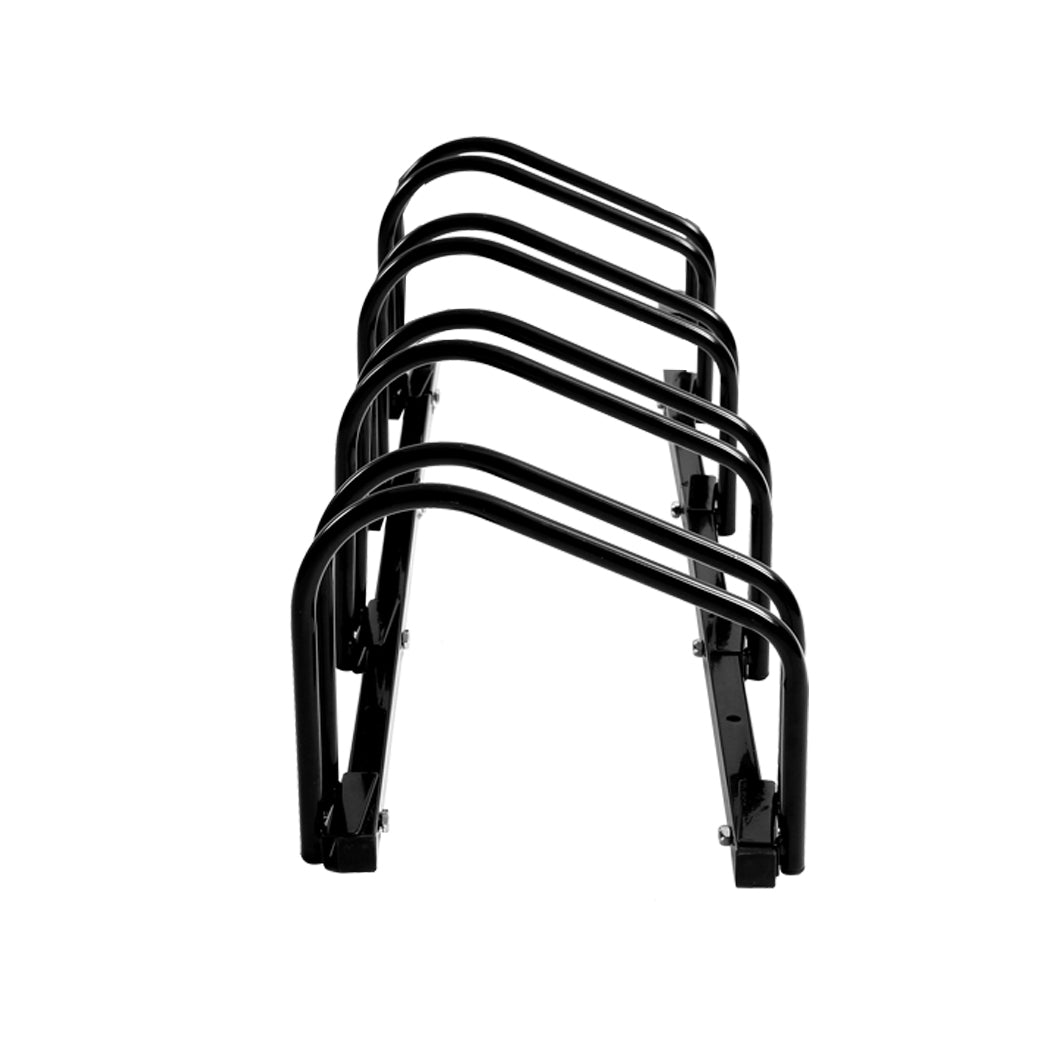 4 Bikes Stand Bicycle Bike Rack Floor-1910112516529328132