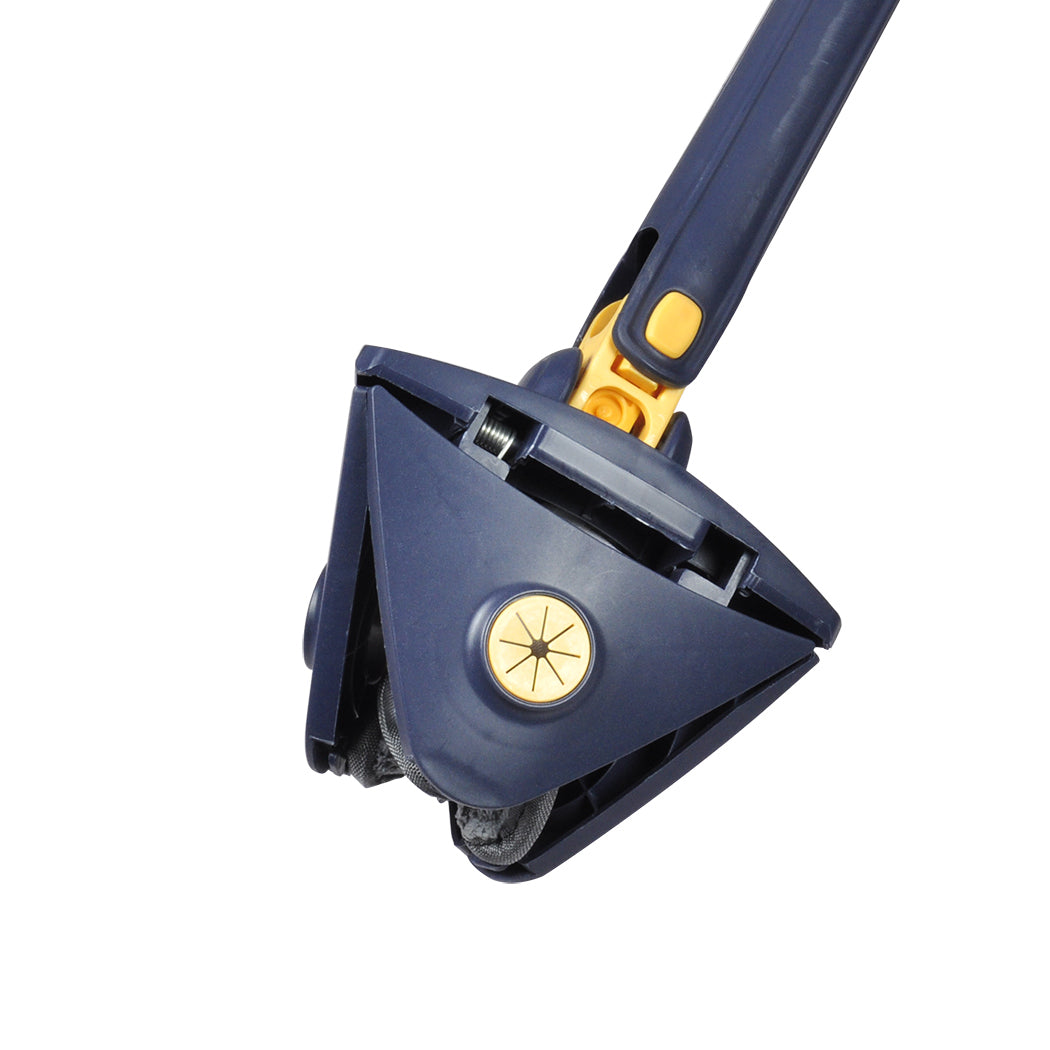 Cleanflo Cleaning Mop Dry Wet Triangle Blue-1910113307117883396