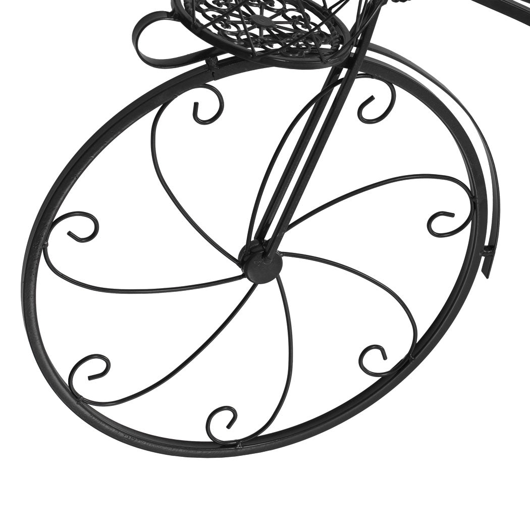 2x Plant Stand Outdoor Indoor Pot Garden Black-1919892858479972356