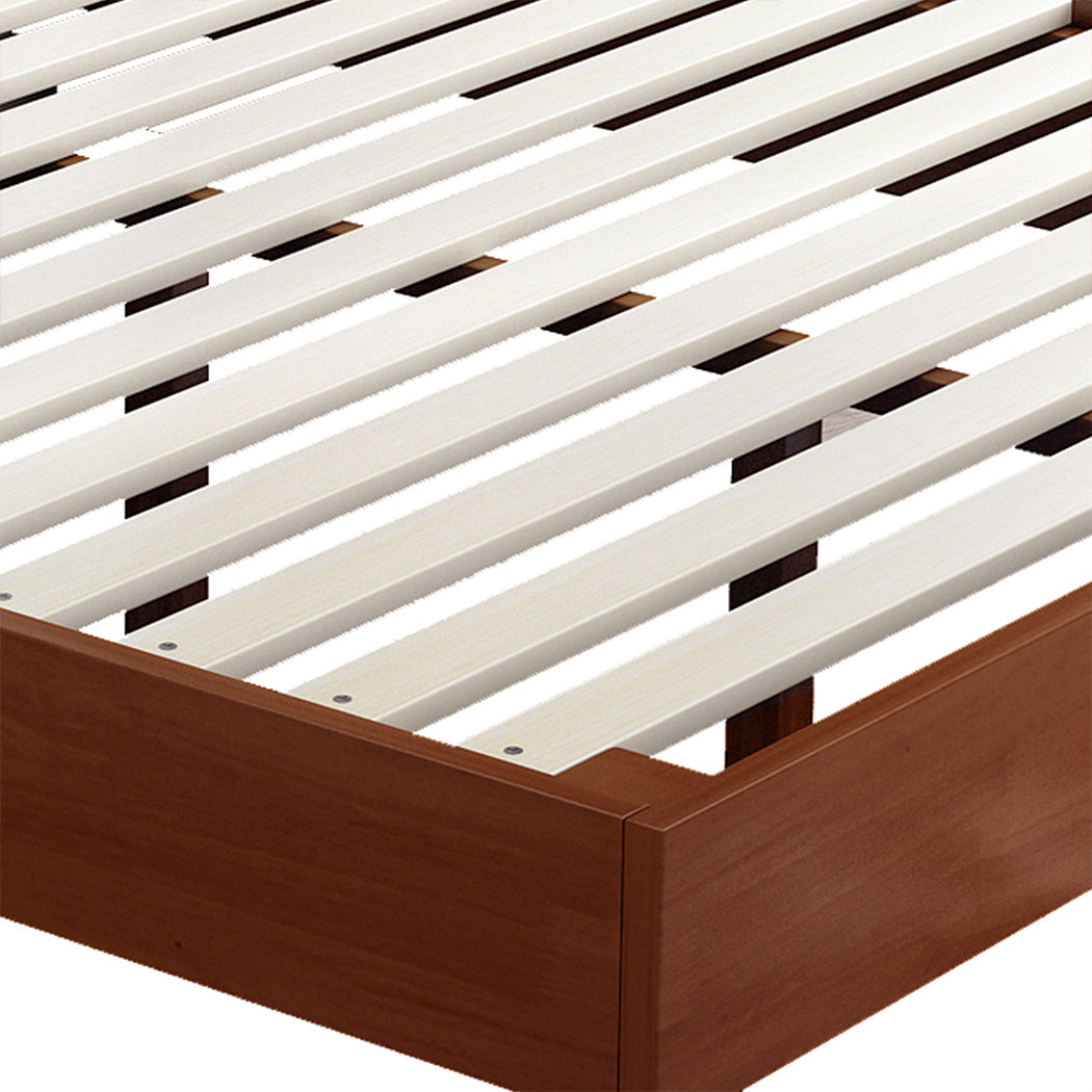 Levede Queen Rubberwood Bed Frame-1910113212540522500