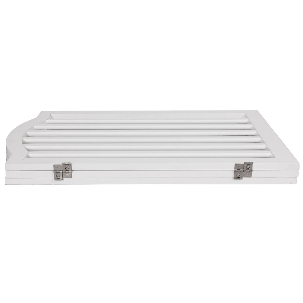 PaWz Wooden Pet Gate Dog Fence Safety White-1954802550024835076