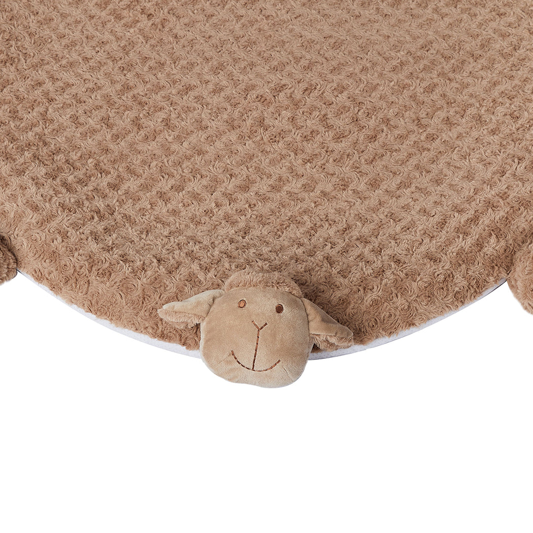 PaWz Pet Bed Cat Calming Beds Dog Squeaky L Tan Large-1954802525098086404