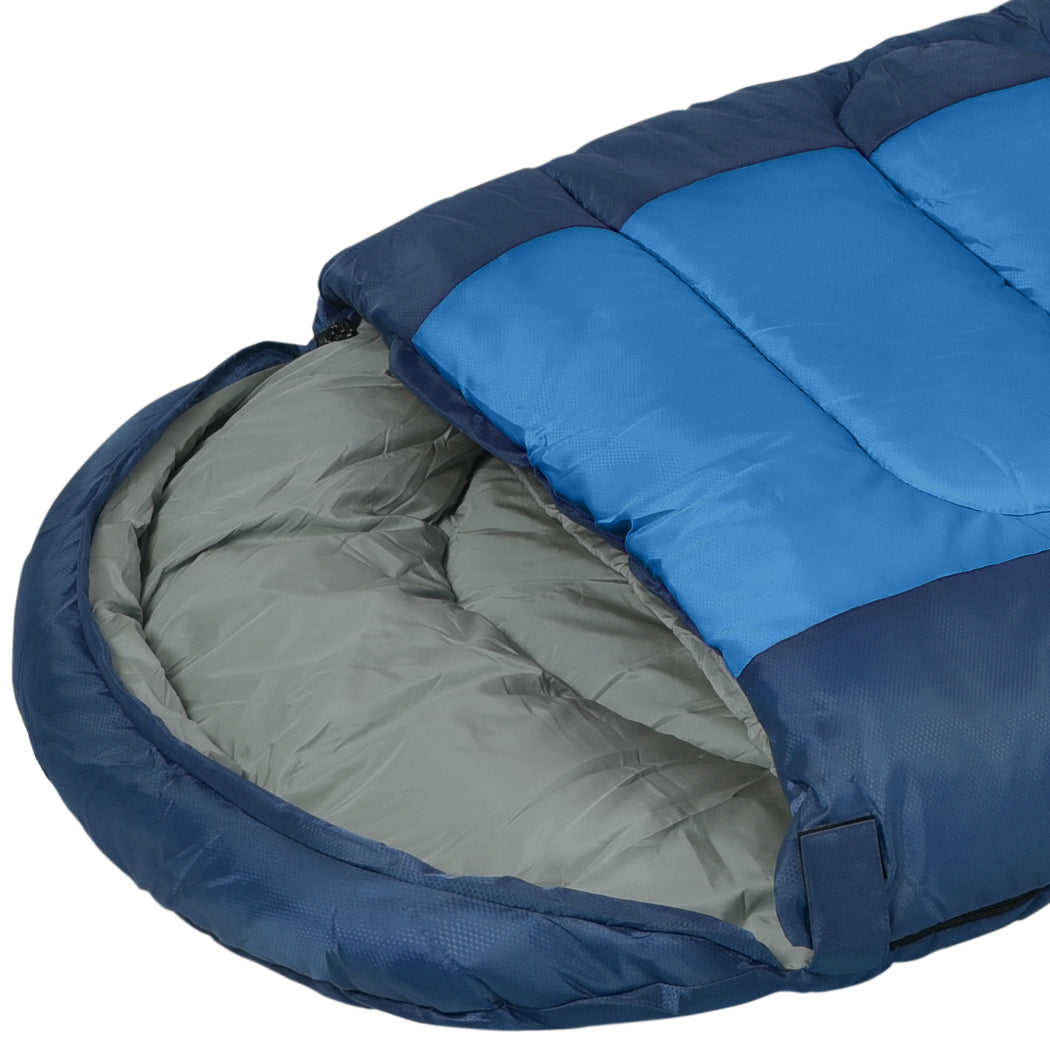 Mountview Sleeping Bag Outdoor Camping Blue-1954802649845075972