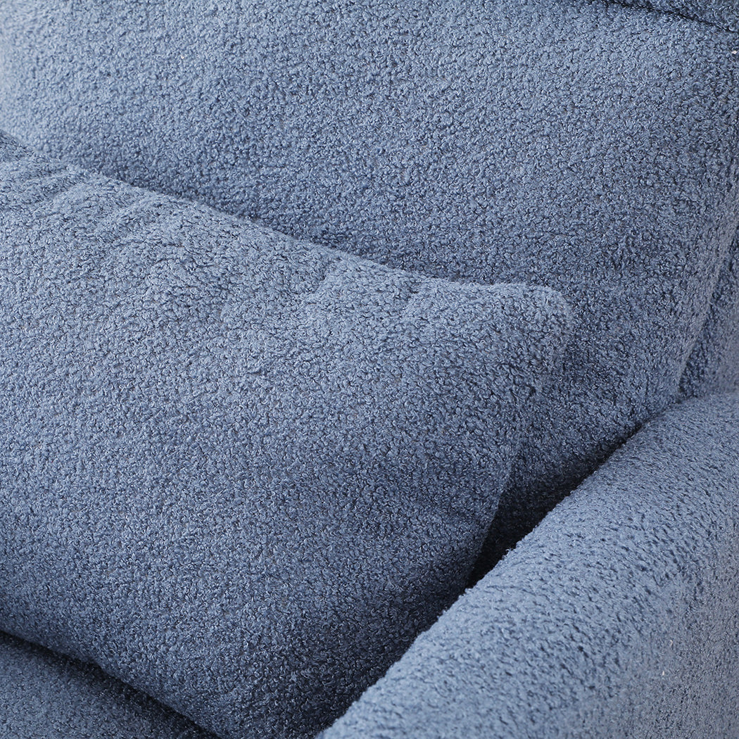 Levede Rocking Chair Ottoman Footrest With Side Pocket-1954802459599835140